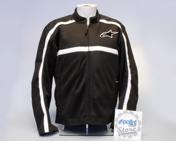 GIUBBINO BREEZE AIR FLO JKT ALPINESTARS ESTIVO TRAFORATO CON PARASCHIENA INTERNO T.XL